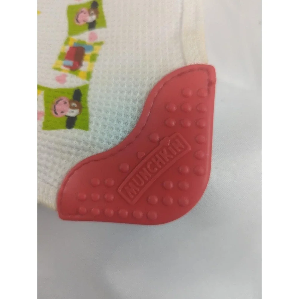 Munchkin Baby Teething Blanket Thermal Waffle Weave Lovey